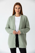 Diane | Women's Wool-Blend Cardigan, Lightweight Knit Cardigan | My Sweet Wardrobe