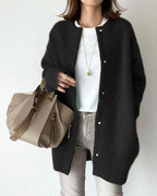 Diane | Women's Wool-Blend Cardigan, Lightweight Knit Cardigan | My Sweet Wardrobe