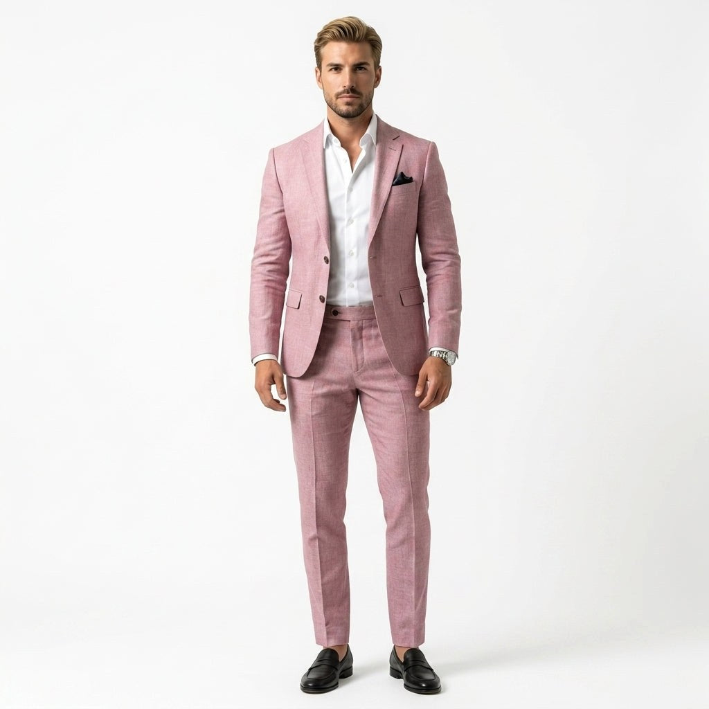Cameron | Men's Slim-Fit Two-Piece Suit – Wedding and Business Attire | My Sweet Wardrobe