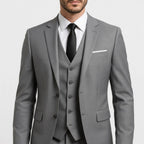 Charles | Men's Three-Piece Suit with Vest, Formal Suit | My Sweet Wardrobe