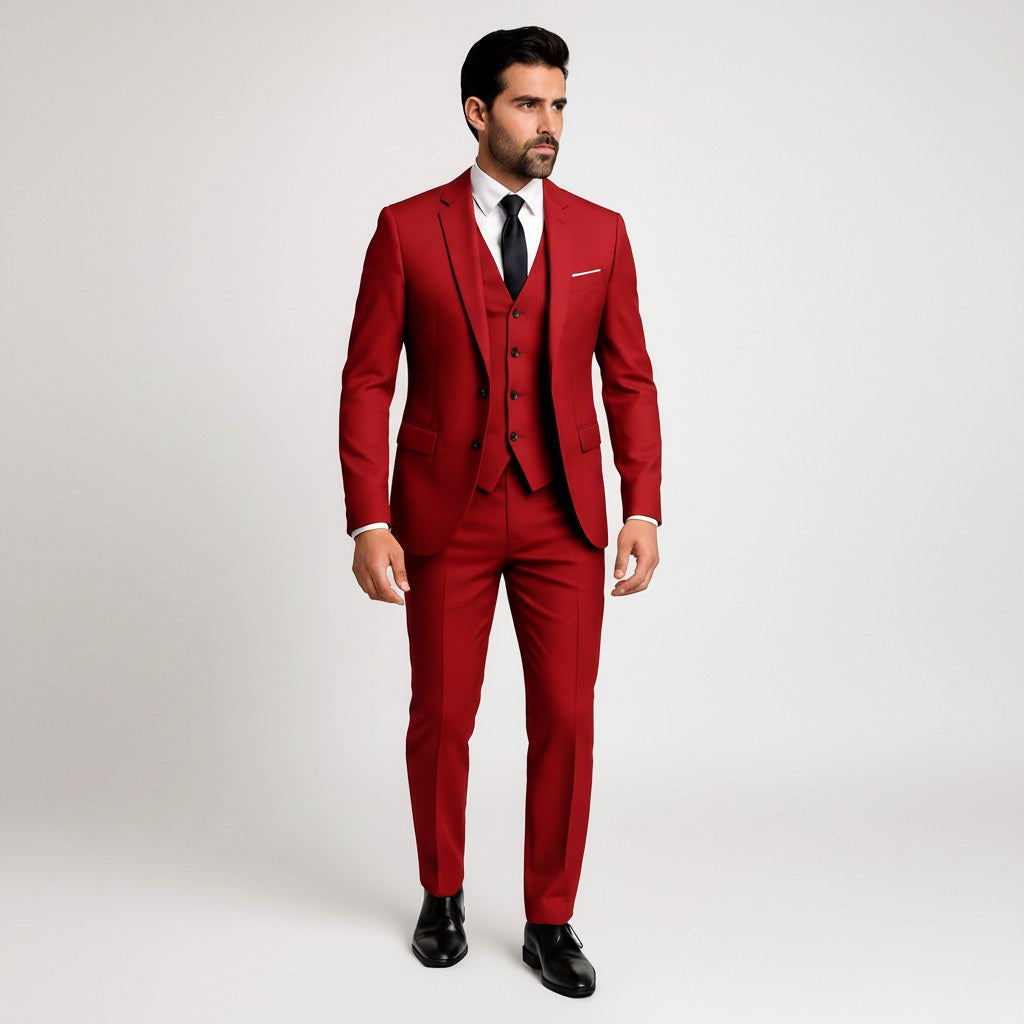 Charles | Men's Three-Piece Suit with Vest, Formal Suit | My Sweet Wardrobe