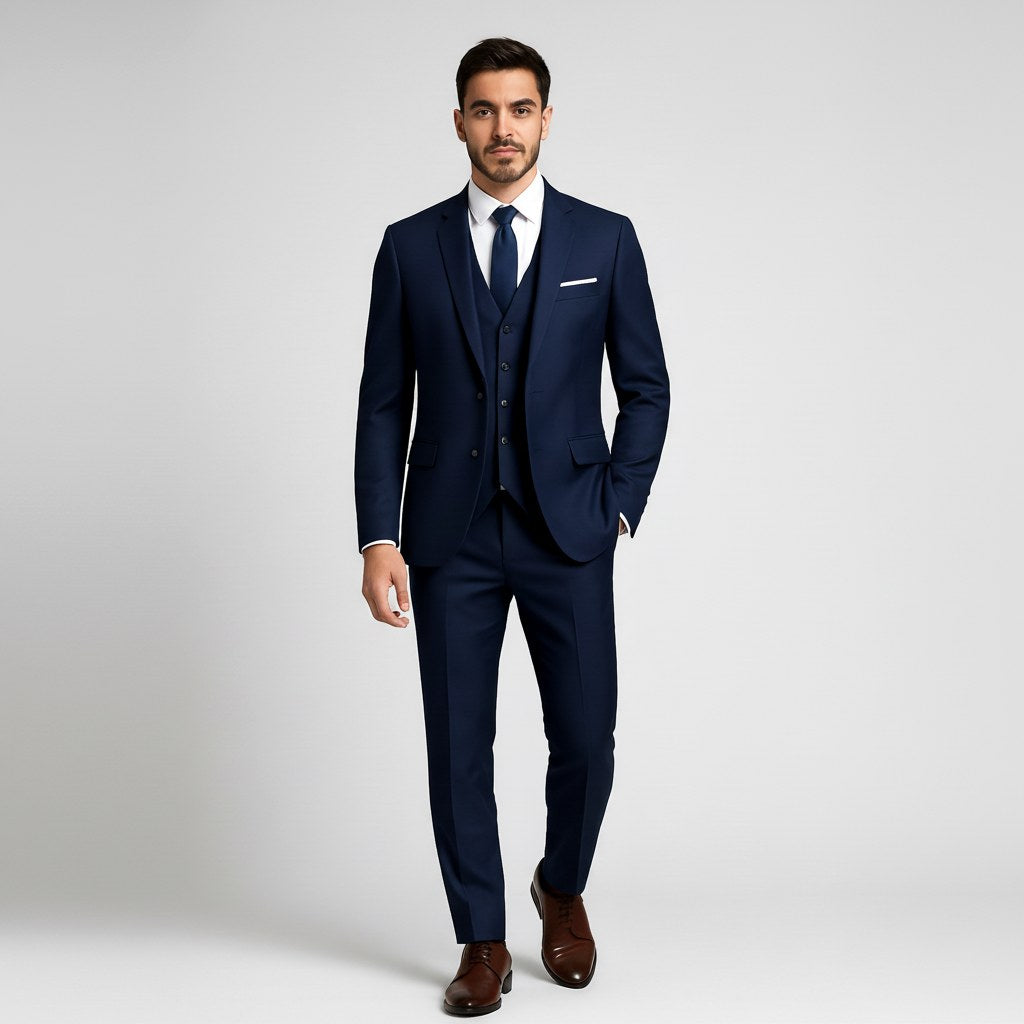 Charles | Men's Three-Piece Suit with Vest, Formal Suit | My Sweet Wardrobe