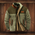 Klaus | Men's Merino Fleece Jacket, Outdoor Functional Jacket | My Sweet Wardrobe | Brown 2
