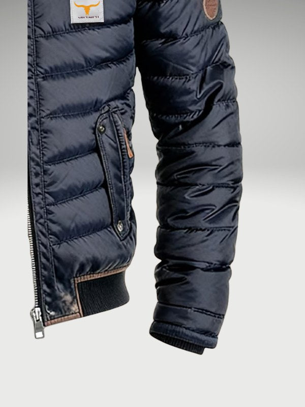 Konrad | Men's Quilted Jacket with Urban Elegance, Lightweight Autumn Jacket | My Sweet Wardrobe