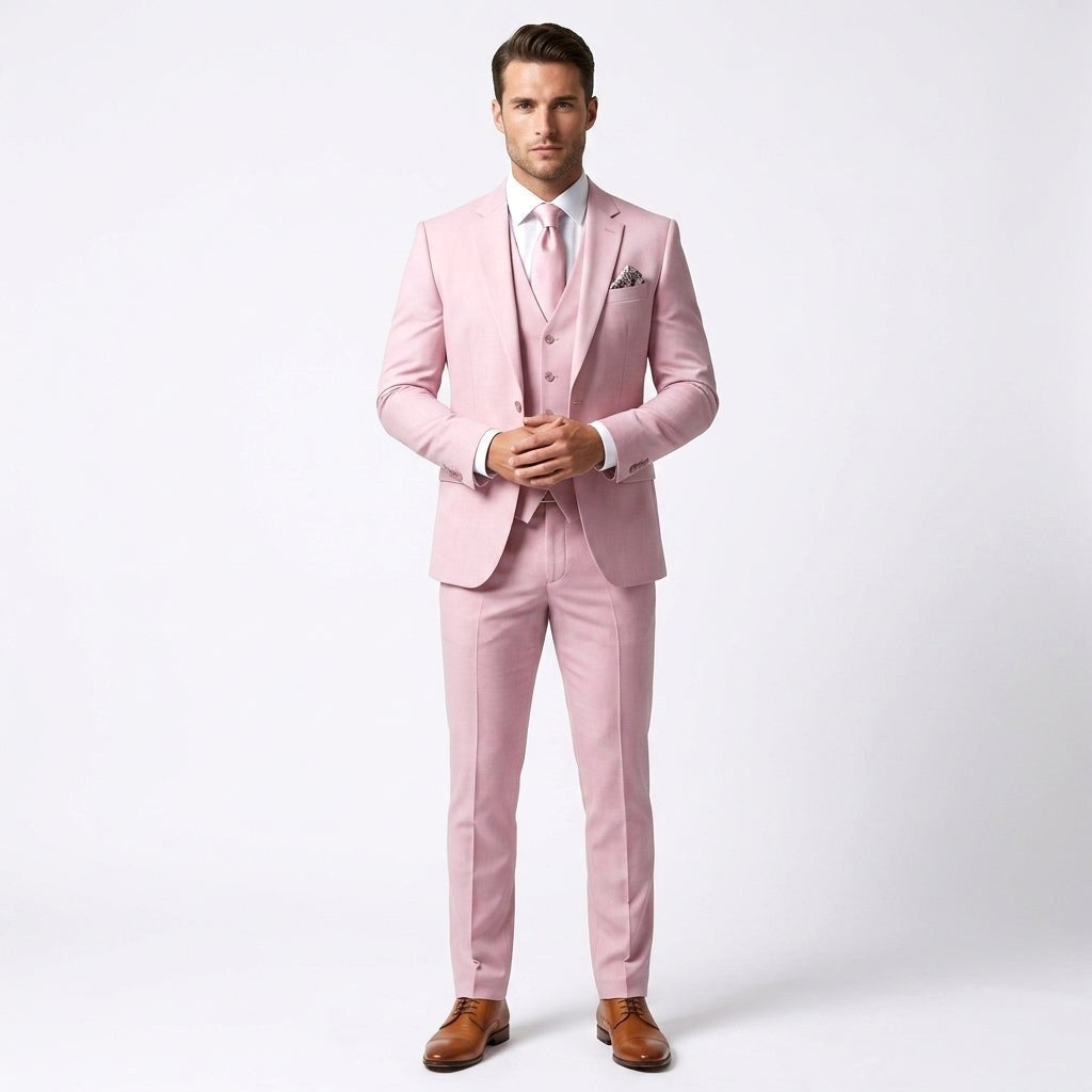 Christopher | Men's Slim-Fit Three-Piece Suit – Elegant Business Suit | My Sweet Wardrobe