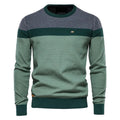 Lars | Men's Jumper with Classic Cut, Soft Cotton Jumper | My Sweet Wardrobe | Green