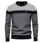 Lars | Men's Jumper with Classic Cut, Soft Cotton Jumper | My Sweet Wardrobe | Green