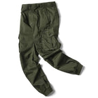 Leo | Men's Utility Cargo Trousers with Stretch Fit, Functional Pocket Trousers | My Sweet Wardrobe | Light Grey
