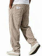 Lewis | Women's Relaxed Fit Corduroy Trousers, Sophisticated Everyday Trousers | My Sweet Wardrobe