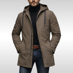 Liam | Men's Insulated Winter Coat, Mid-Length Warm Coat | My Sweet Wardrobe