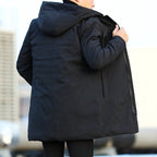Liam | Men's Insulated Winter Coat, Mid-Length Warm Coat | My Sweet Wardrobe