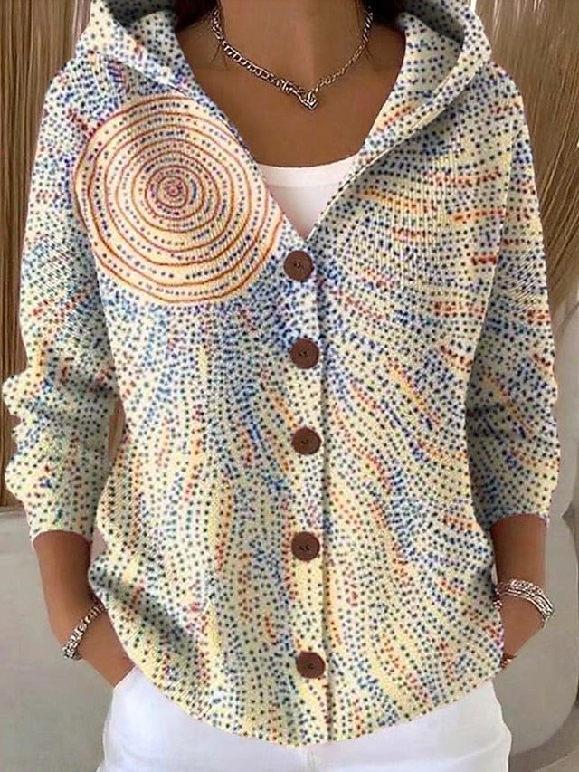 Loane | Women's Button Hooded Cardigan, Warm Everyday Jumper | My Sweet Wardrobe