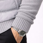 Logan | Men's Quilted Padded Jacket, Structured Everyday Jacket | My Sweet Wardrobe