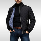 Lothar | Men's Quilted Jacket with Warming Function, Autumn Quilted Jacket | My Sweet Wardrobe | Navy Blue