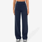 Lottie | Women's High-Waist Stretch Trousers, Comfortable Everyday Trousers | My Sweet Wardrobe