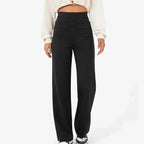 Lottie | Women's High-Waist Stretch Trousers, Comfortable Everyday Trousers | My Sweet Wardrobe