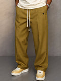 Lukas | Men's Trousers with Relaxed Fit and Freedom of Movement, Casual Everyday Trousers | My Sweet Wardrobe | Khaki