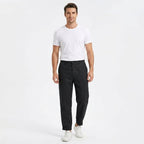 Lucas | Men's Linen Trousers, Loose Fit with Drawstring, Summer Trousers | My Sweet Wardrobe