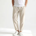 Lucas | Men's Linen Trousers, Loose Fit with Drawstring, Summer Trousers | My Sweet Wardrobe