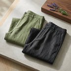 Lucas | Men's Linen Trousers, Loose Fit with Drawstring, Summer Trousers | My Sweet Wardrobe