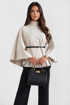 Delphine | Women's Oversized Wool Winter Coat, Cape Sleeve Jacket | My Sweet Wardrobe