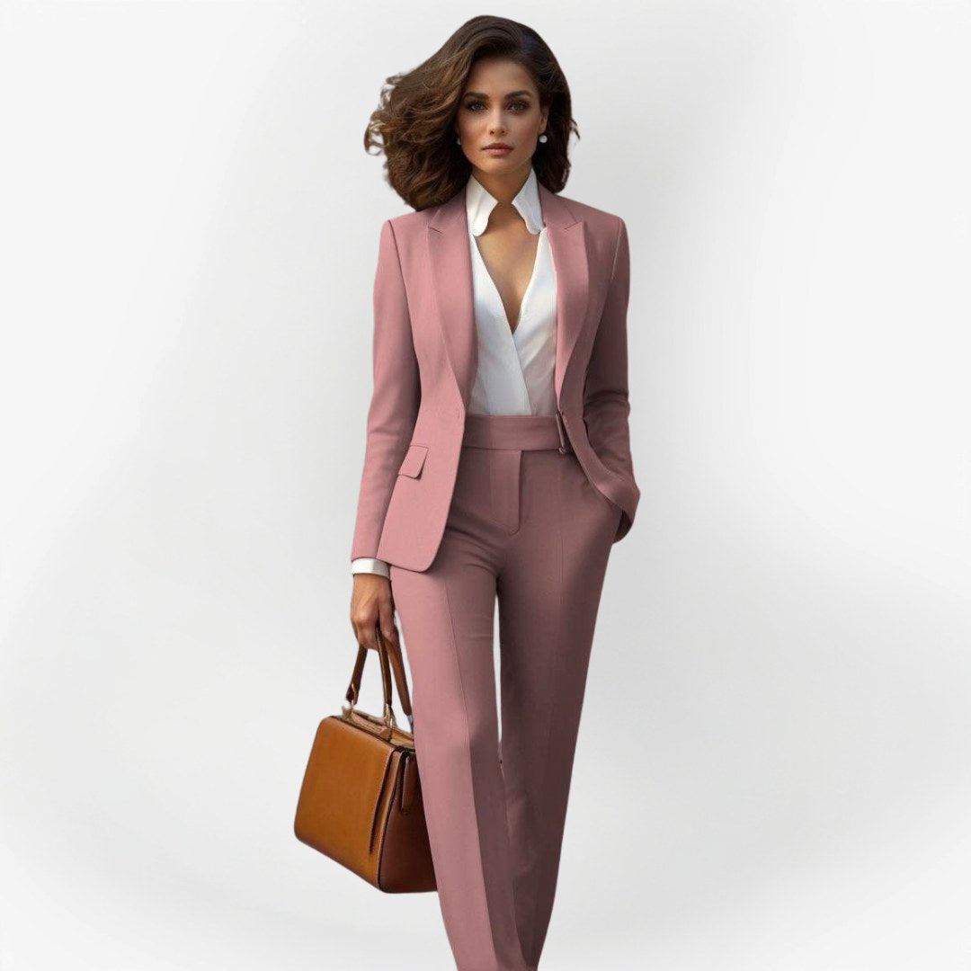 Magdalena | Women's Tailored Blazer Suit, Two-Piece Trouser Suit | My Sweet Wardrobe