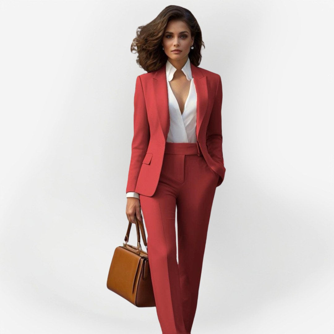 Magdalena | Women's Tailored Blazer Suit, Two-Piece Trouser Suit | My Sweet Wardrobe