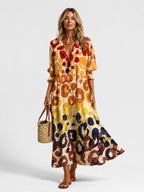 Maisie | Women's Printed Shirt Dress, Relaxed-Fit Everyday Dress | My Sweet Wardrobe | Multi
