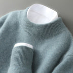 Malcolm | Men's Cashmere Pullover Jumper, Lightweight Knit Jumper | My Sweet Wardrobe