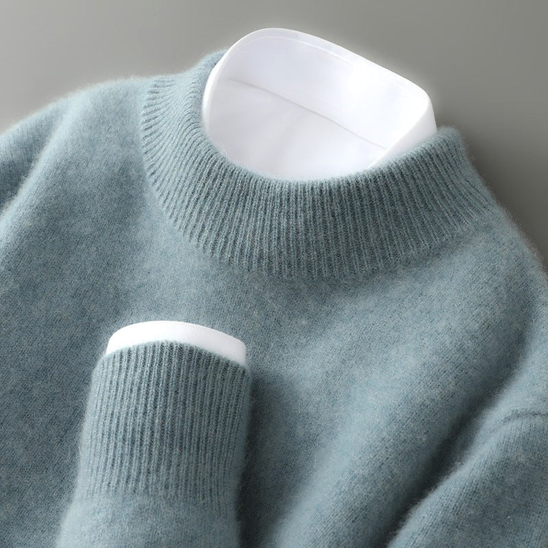 Malcolm | Men's Cashmere Pullover Jumper, Lightweight Knit Jumper | My Sweet Wardrobe