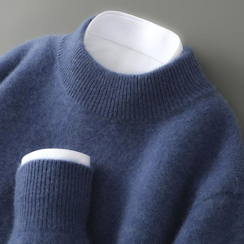 Malcolm | Men's Cashmere Pullover Jumper, Lightweight Knit Jumper | My Sweet Wardrobe