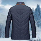 Manfred | Men's Winter Jacket with Water-Resistant Material, Functional Autumn Jacket | My Sweet Wardrobe | Blue
