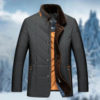 Manfred | Men's Winter Jacket with Water-Resistant Material, Functional Autumn Jacket | My Sweet Wardrobe | Blue
