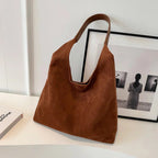 Manon | Women's Relaxed Shoulder Tote Bag, Spacious Travel Tote | My Sweet Wardrobe | Brown