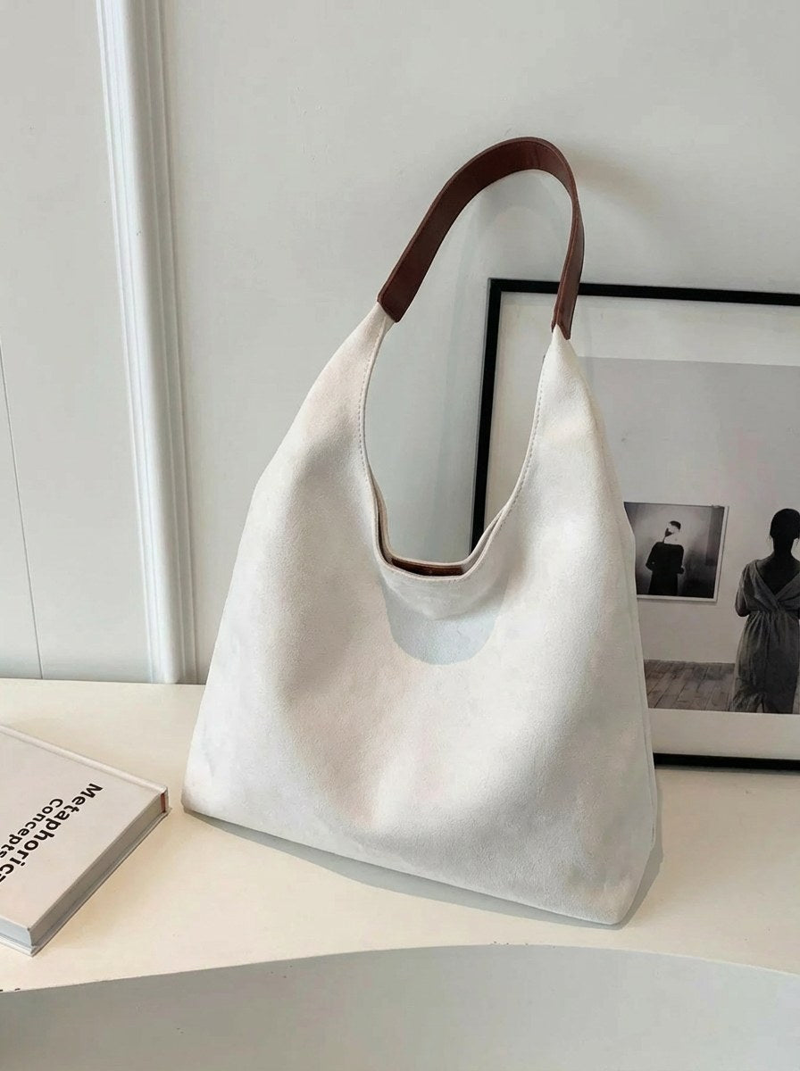 Manon | Women's Relaxed Shoulder Tote Bag, Spacious Travel Tote | My Sweet Wardrobe | Coffee