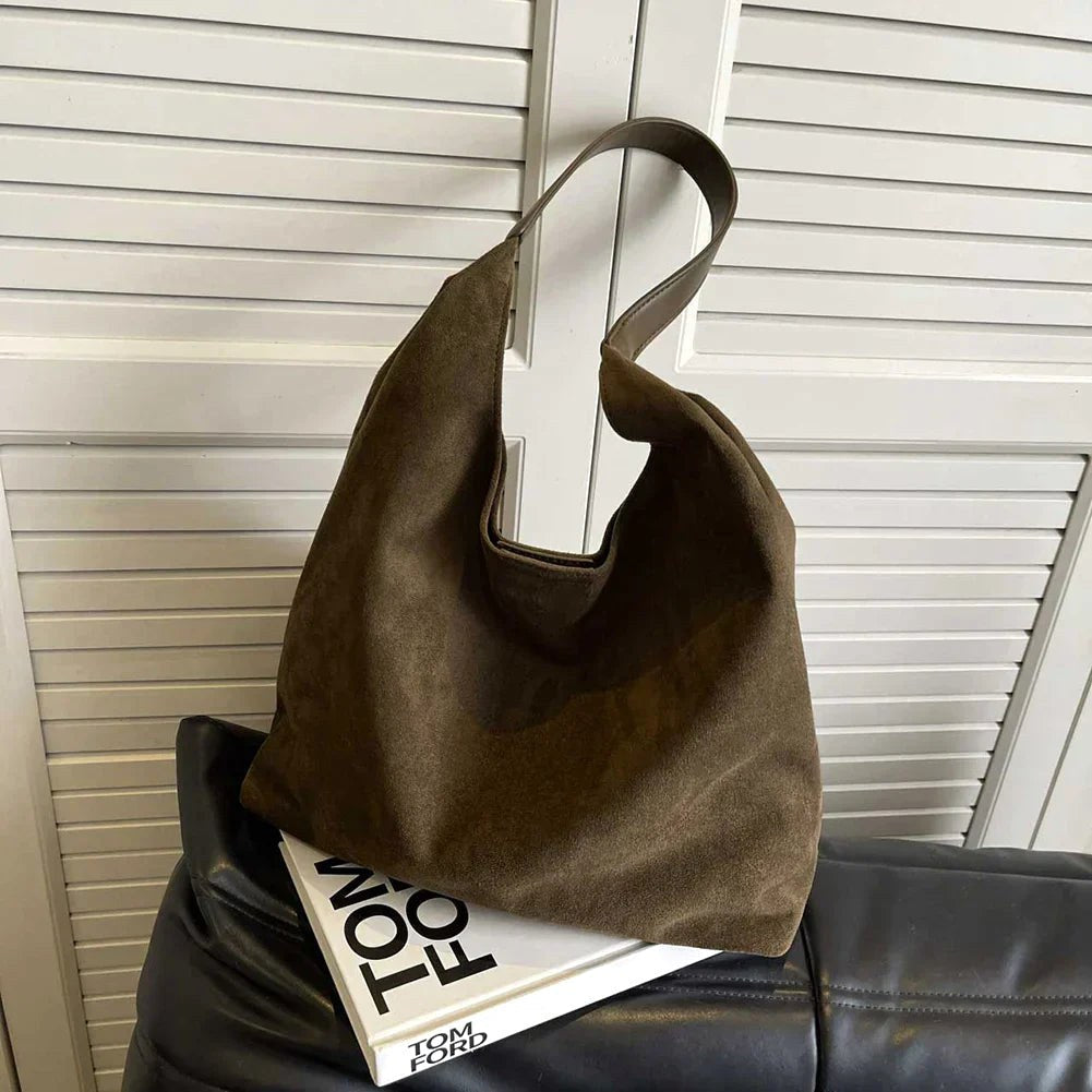Manon | Women's Relaxed Shoulder Tote Bag, Spacious Travel Tote | My Sweet Wardrobe | Black