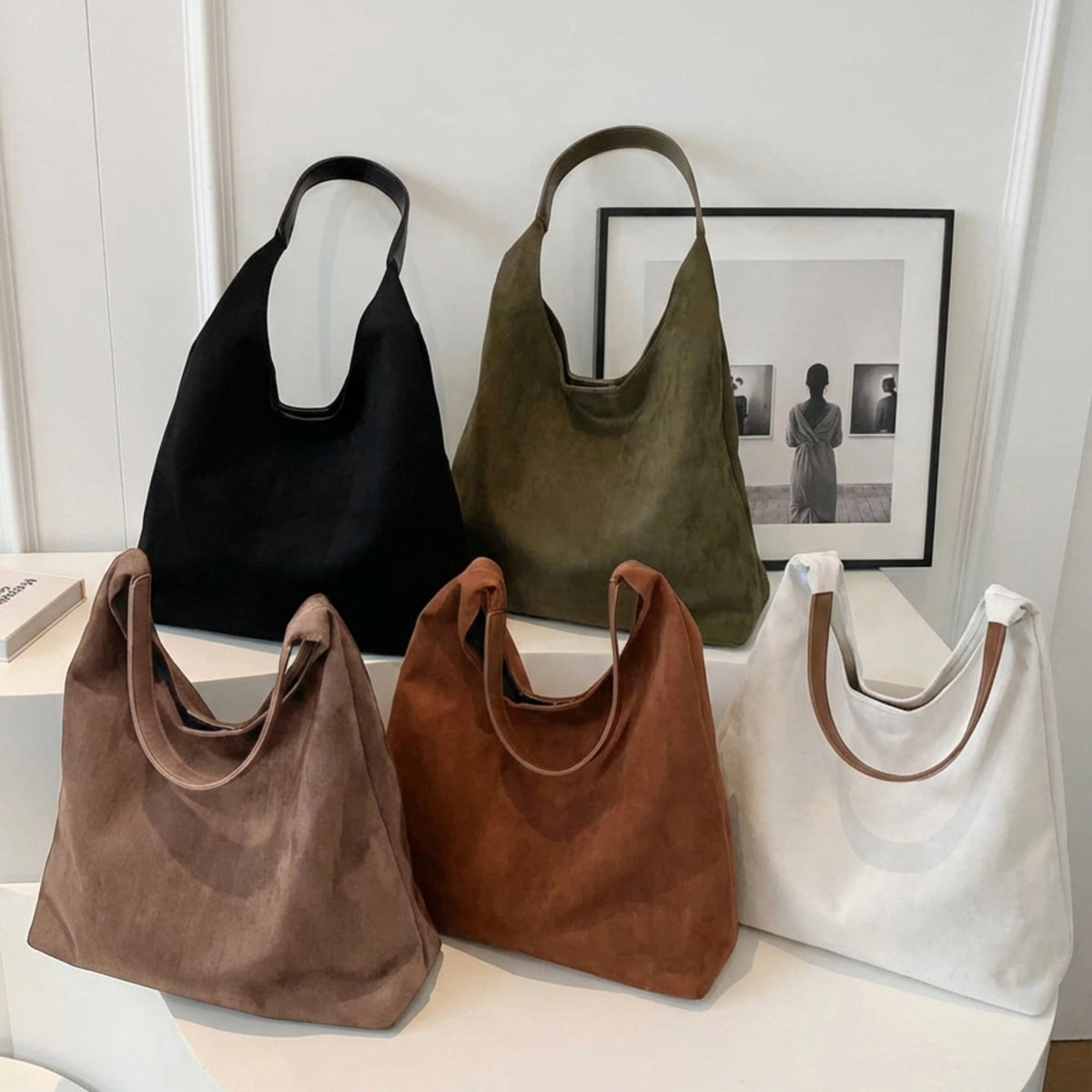 Manon | Women's Relaxed Shoulder Tote Bag, Spacious Travel Tote | My Sweet Wardrobe