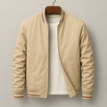 Martin | Lightweight Bomber Jacket with Contrast Details; Sporty Transitional Jacket | My Sweet Wardrobe