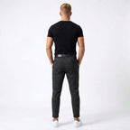Mark | Men's Windowpane-Pattern Trousers – Elegant Business Trousers | My Sweet Wardrobe