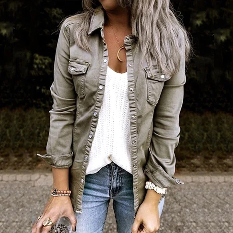 Margaret | Women's Classic Denim Jacket, Timeless Denim Jacket | My Sweet Wardrobe