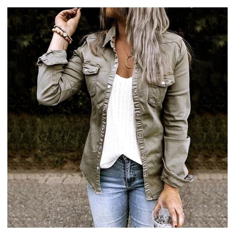 Margaret | Women's Classic Denim Jacket, Timeless Denim Jacket | My Sweet Wardrobe