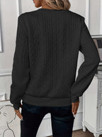 Margot | Women's Quarter-Zip Knit Jumper, Cosy Everyday Jumper | My Sweet Wardrobe