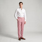 Mason | Men's Double-Pleat High-Waist Trousers, Tailored Tapered Trousers | Dressific