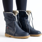 Melanie | Women's Waterproof Fur-Lined Winter Boots, Slip-On Winter Boots | My Sweet Wardrobe