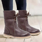 Melanie | Women's Waterproof Fur-Lined Winter Boots, Slip-On Winter Boots | My Sweet Wardrobe
