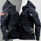 Michael | Men's Waterproof Thermal Suit with Multiple Pockets, Functional Autumn Tracksuit | My Sweet Wardrobe | Black 2-Pack