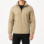 Miles | Men's Breathable Waterproof Jacket, Water-Resistant Autumn Jacket | My Sweet Wardrobe | Black