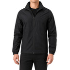 Miles | Men's Breathable Waterproof Jacket, Water-Resistant Autumn Jacket | My Sweet Wardrobe | Forest Green