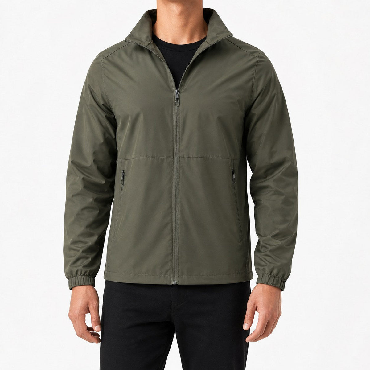 Miles | Men's Breathable Waterproof Jacket, Water-Resistant Autumn Jacket | My Sweet Wardrobe | Navy
