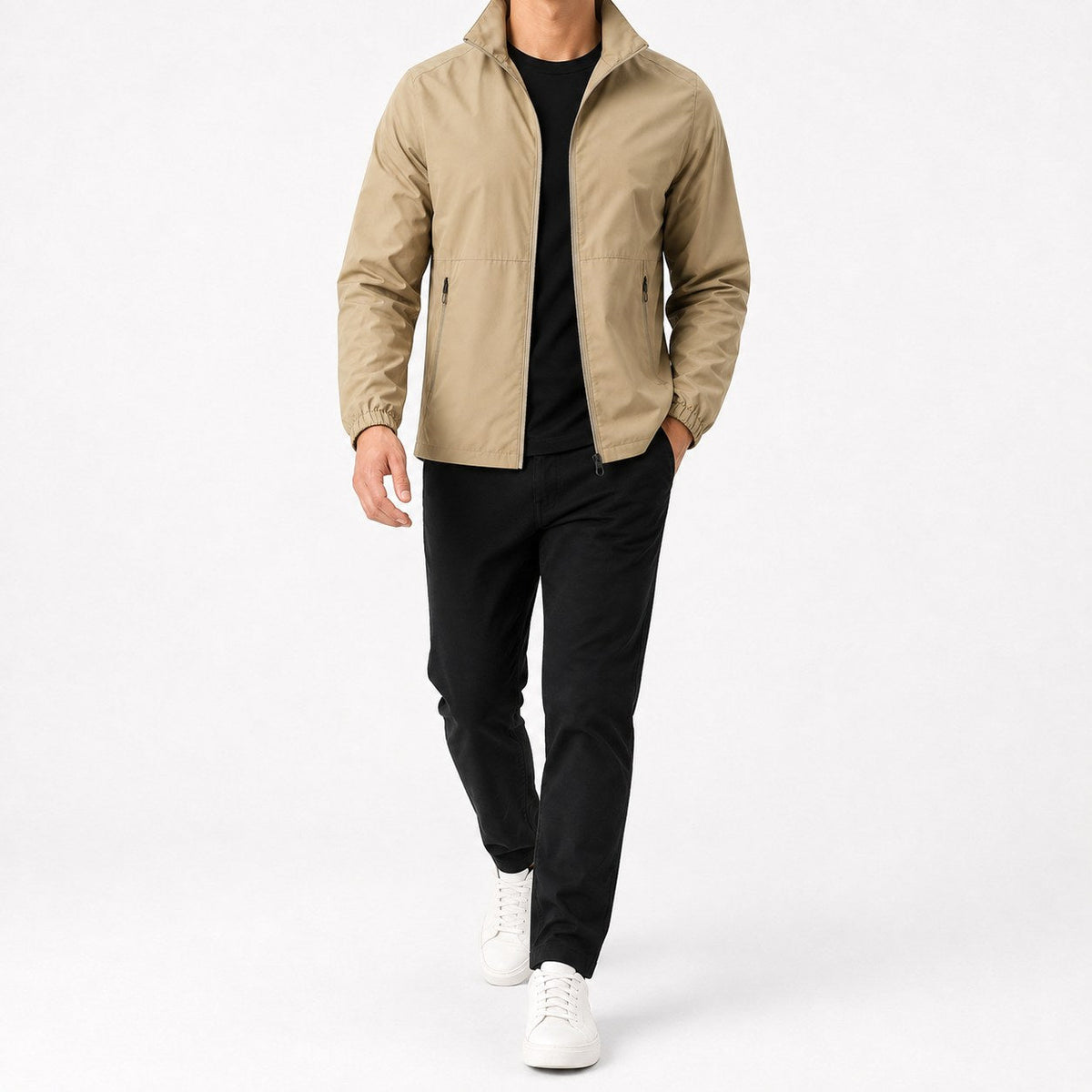 Miles | Men's Breathable Waterproof Jacket, Water-Resistant Autumn Jacket | My Sweet Wardrobe